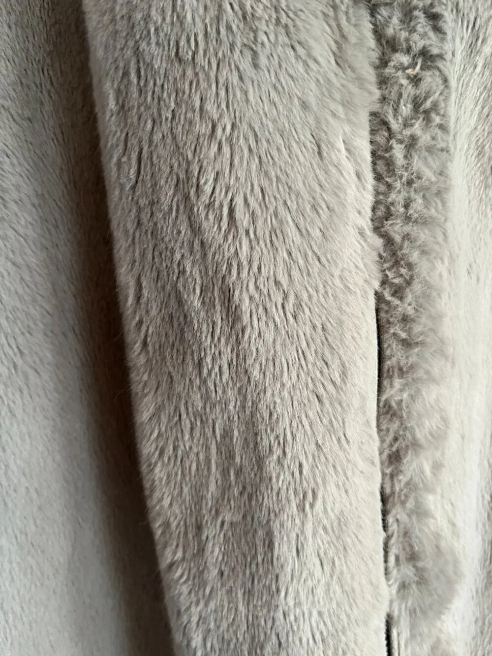 Gray Furry Jacket